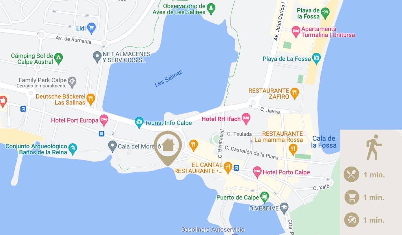 Bernia Al Mar - Costa Carpediem Калпе Екстериор снимка